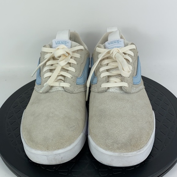 Vans UltraRange Pro Cream/Blue Skate Shoes Men's Size 6.5 Women's Size 8 - Picture 3 of 12
